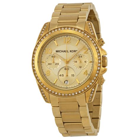 Michael Kors Golden Blair Glitz Watch MK5166